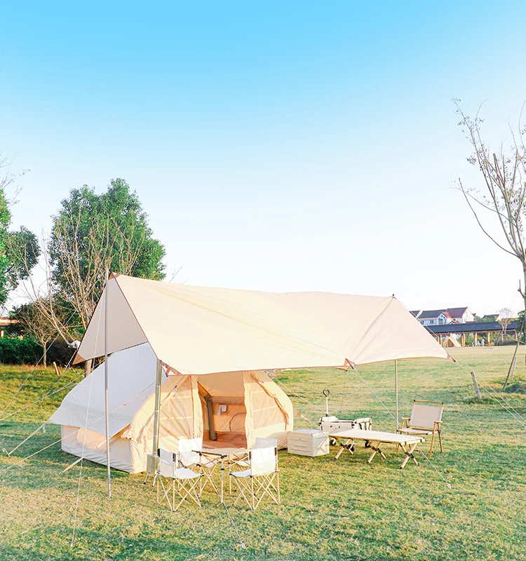 インフレータブルエアチューブテント屋外キャンプグランピングキ - Camping Zelt Outdoor のレビューと価格