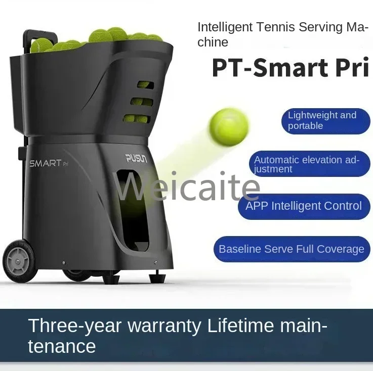 

Small Portable Tennis Service Machine Lightweight Fixed Point APP Easy To Operate and Convenient Use