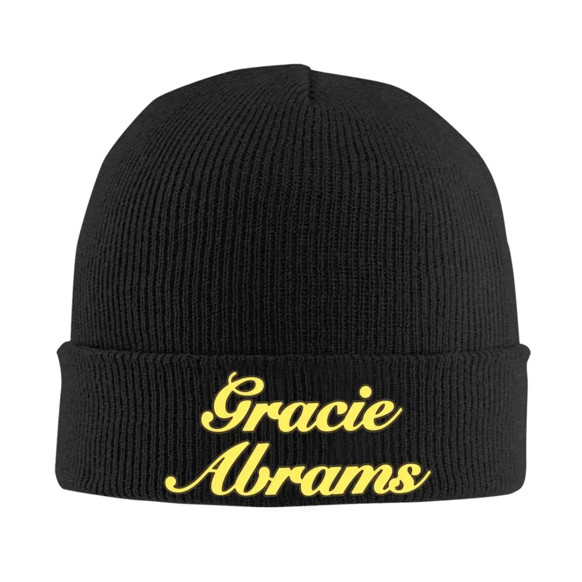 The Secret Of Us Tour Gracie Abrams Rib Knit Cuffed Beanie For Unisex Warm Skull Beanies Knitting Hat Cap