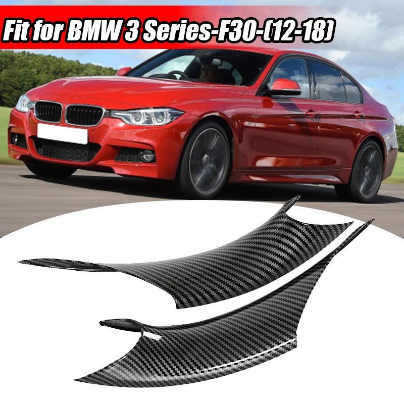 2PCS Car Inner Door Panel Handle Inside Covers Protect Case  Trim For BMW 3/4 Series F30 F35 328i 320i 320Li 335i 2012-2018