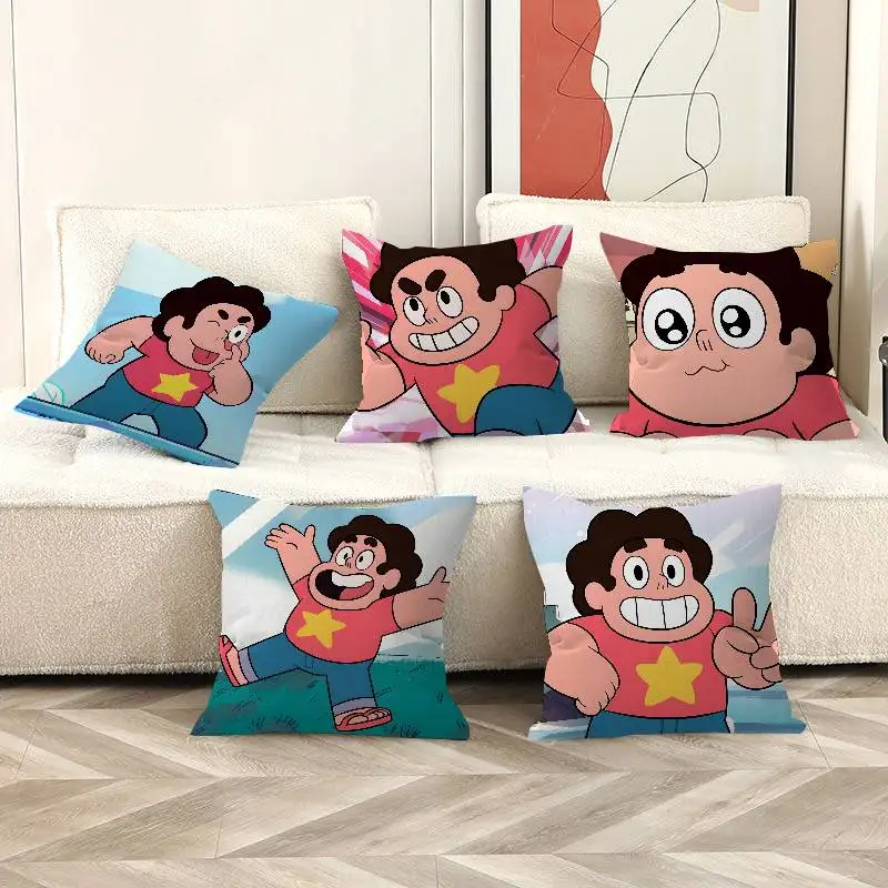 

Steven Universe Anime Pillow Gift Home Office Decoration Bedroom Sofa Car Cushion Cover case 45x45