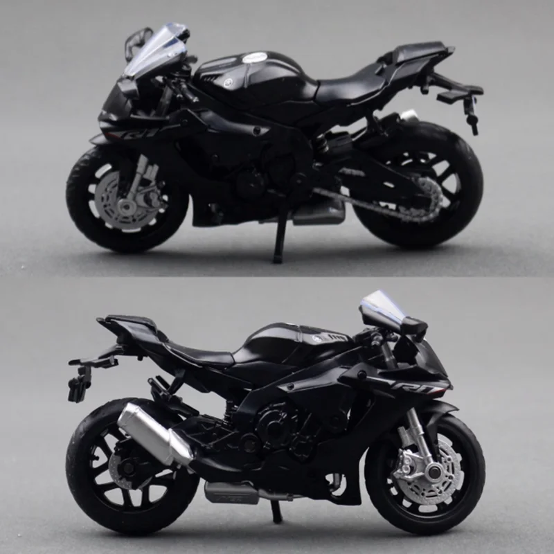 CCA 1:18 Scale Yamaha YZF-R1 Motorcycle Alloy Model Static Metal Collection Toy Holiday Gift