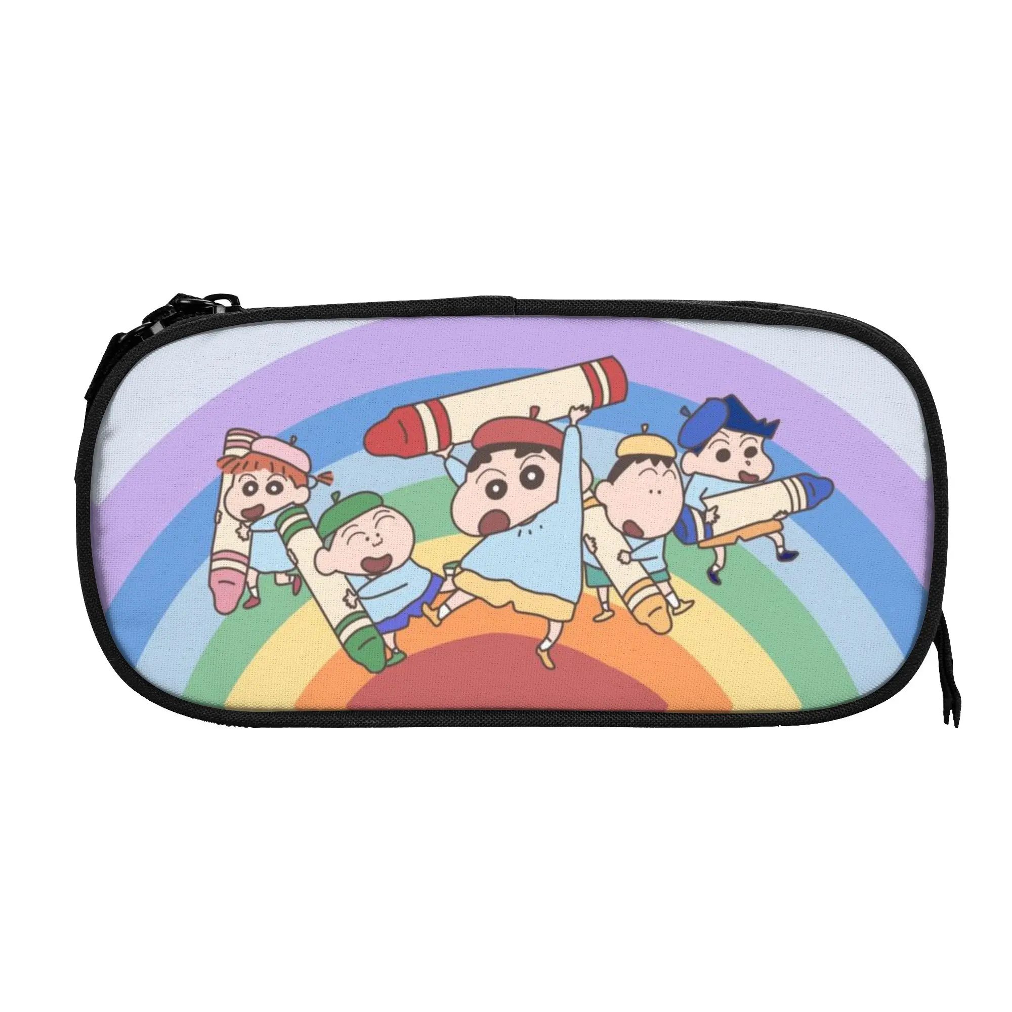 

1 piece Lightweight Bifrost Pencil Case Girls Pen Bag Crayon Shin-chan School Pencil Pouch