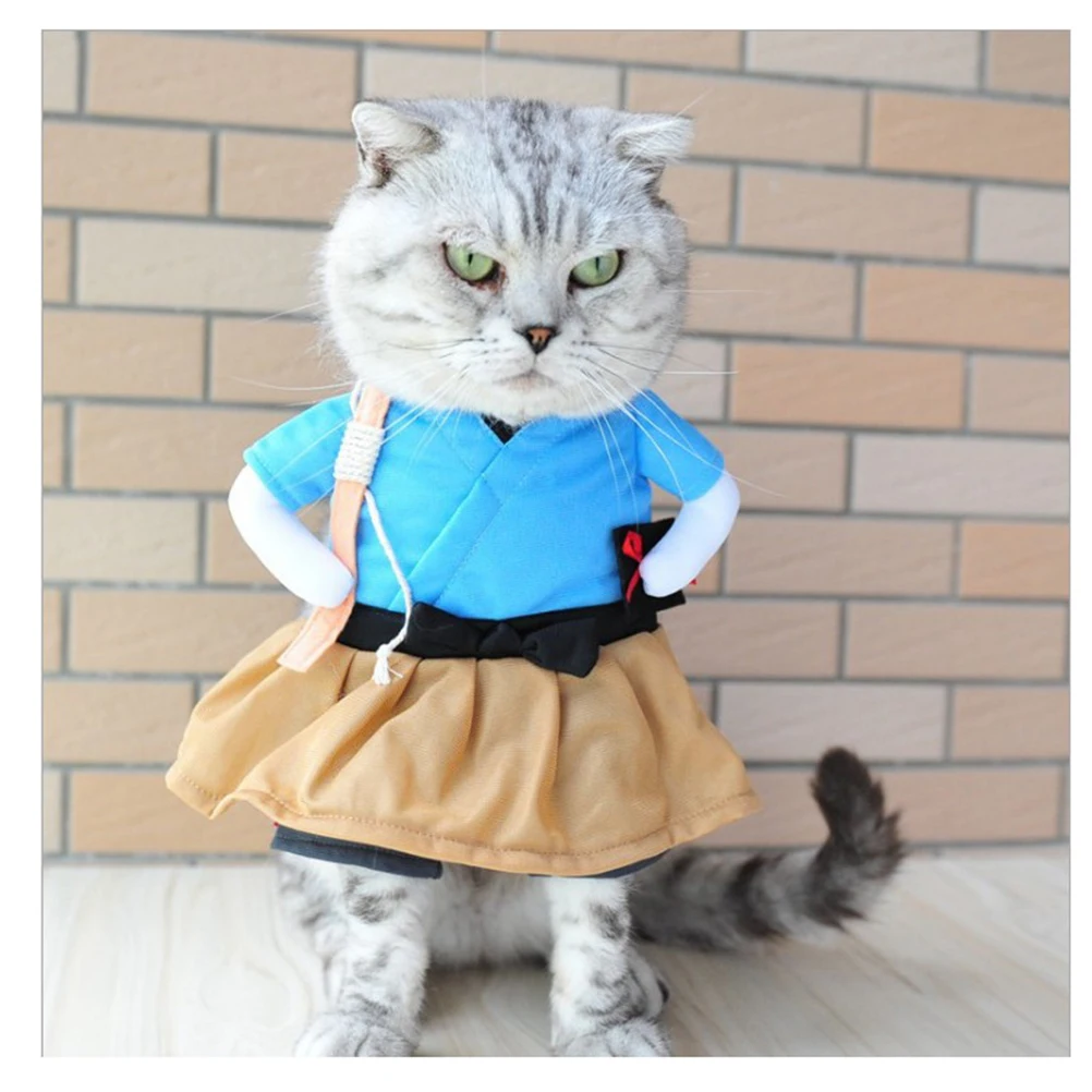 

1pc Premium Dog Costume Taro Style Party Dress Up Pet Clothes For Festival Halloween Wedding Cosplay Costume Size S