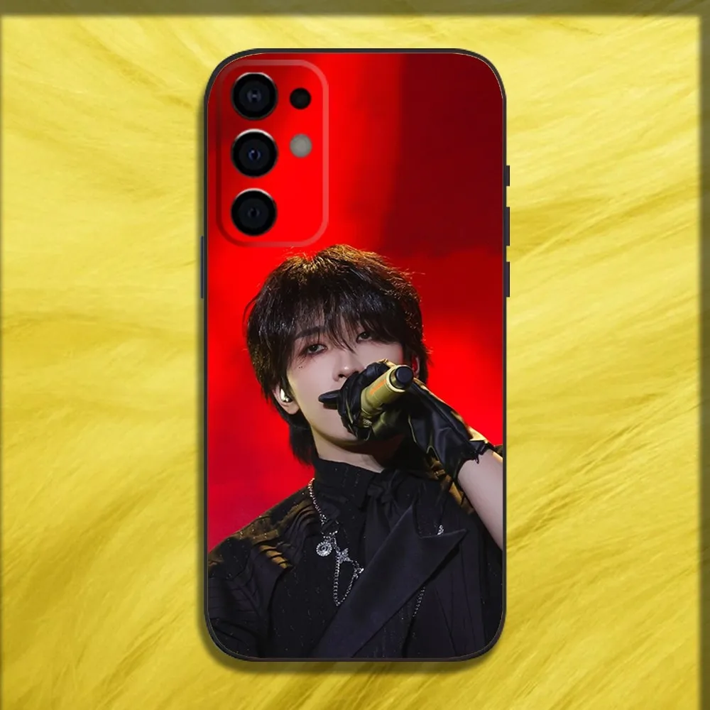 Singer Rapper W-Wonwoo Phone Case For Samsung S24,S21,S22,S23,S30,Ultra,S20,Plus,Fe,Lite,Note,10,9,5G Black Soft Cover