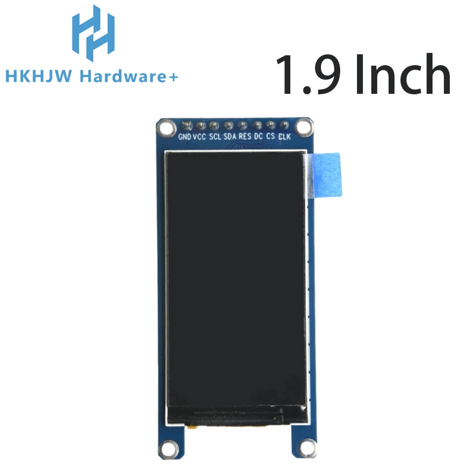 Tela TFT IPS de 1,54/1,69/1,9 polegadas - Tela colorida Full HD, interface SPI com controlador ST7789 para Arduino