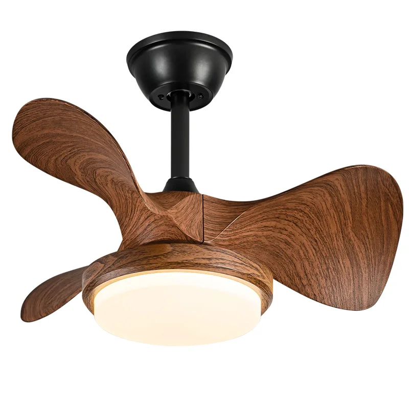 

Simple and modern children's room fan light, restaurant entrance corridor ceiling fan light with fan integrated