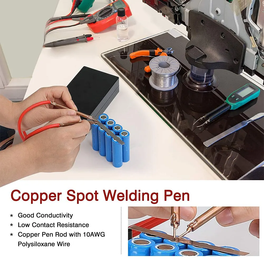 Fai da te Storage Mini Touch Welder 5V 6 velocità regolabile 18650 batteria agli ioni di litio kit di strumenti per saldatura a punti Home Energy