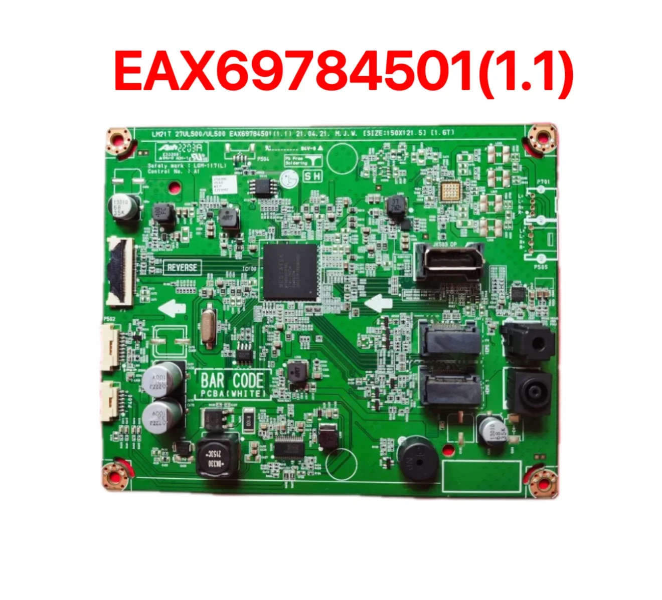 

Brand new original suitable for 27UL550, 27UL500, 27UK580, EAX69784501 (1.1) driver board