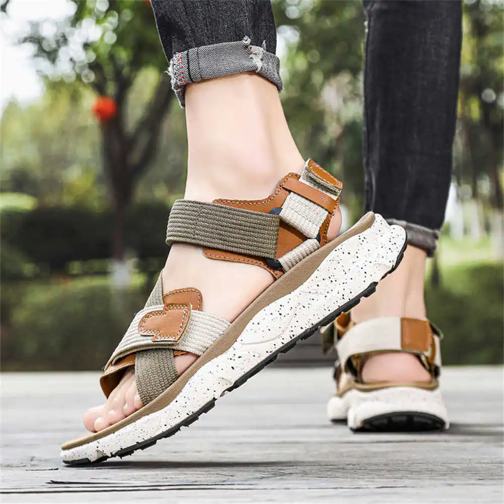 Large Dimensions 39-45 Men's Brand Sandals Barefood Shoes Slippers To Be Home Sneakers Sports Kawaiis Popular Goods 2025g