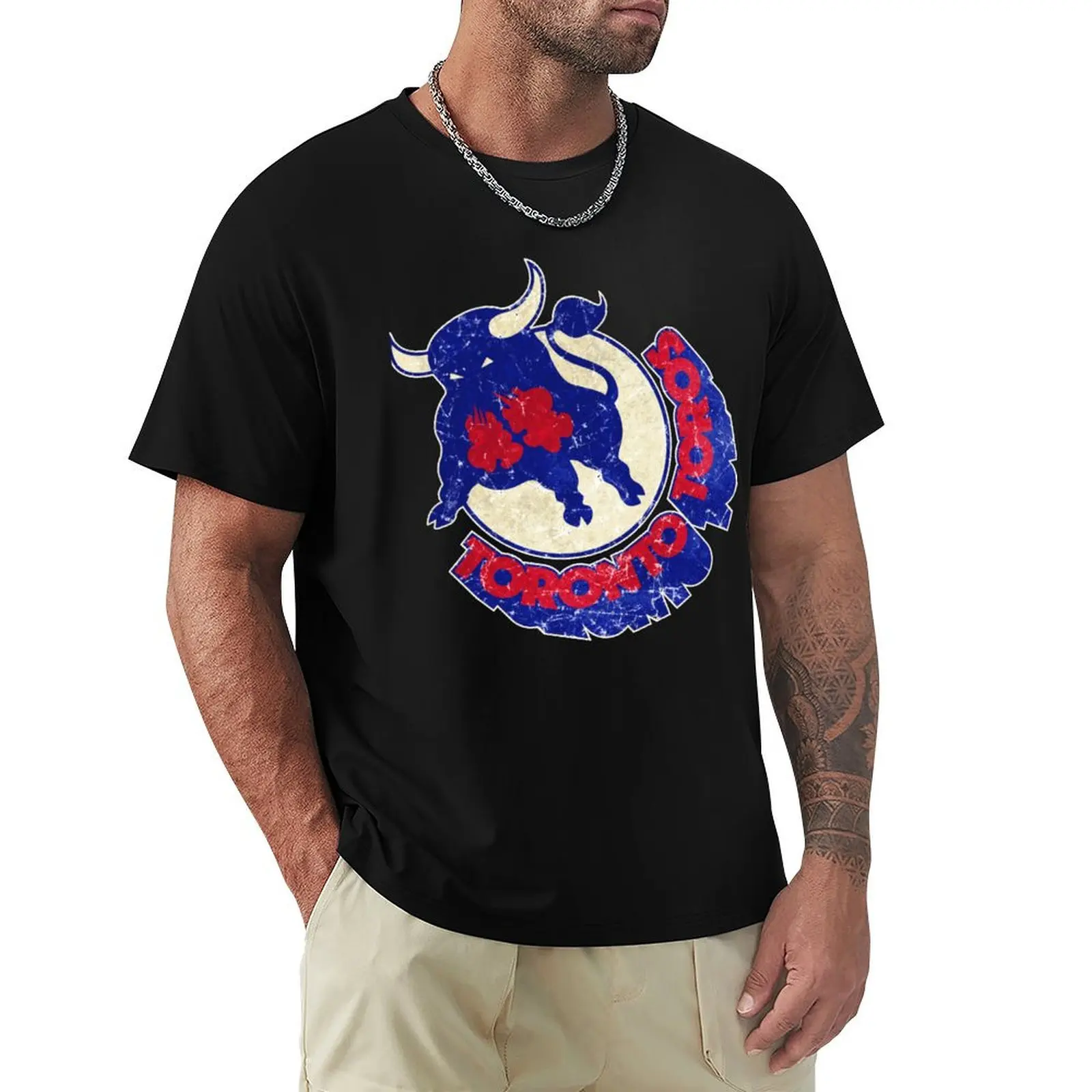 Toronto Toros T-Shirt Plus Size Short Sleeve T-Shirt