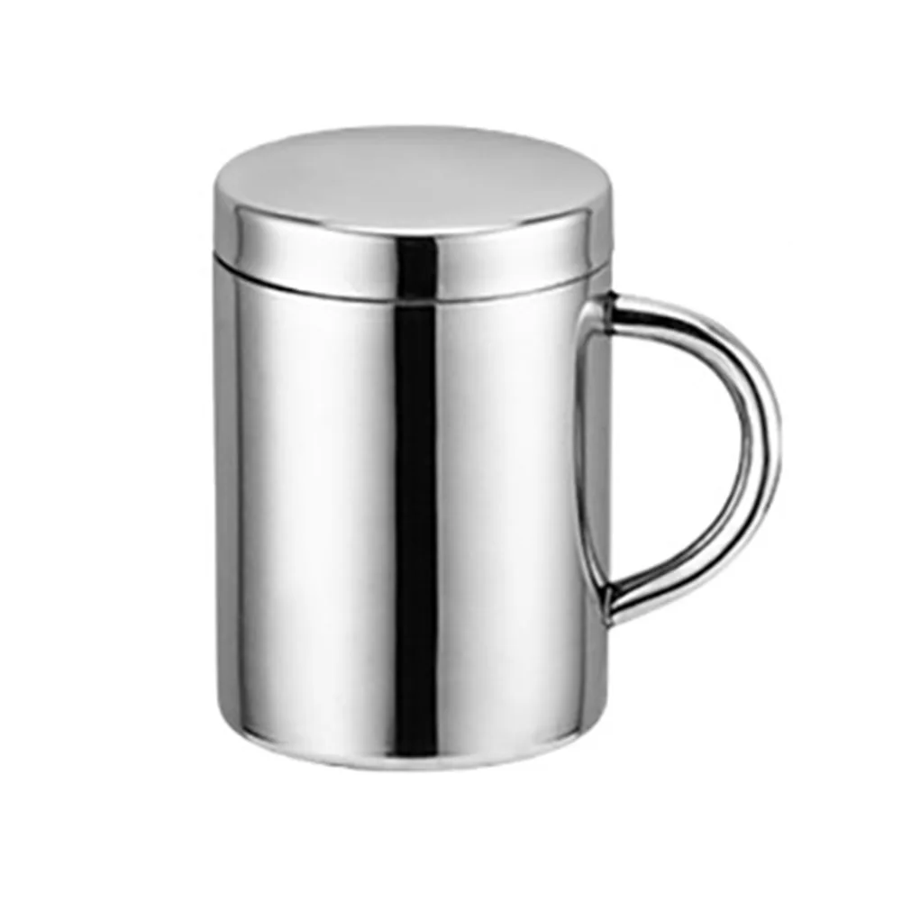 Water Cup Coffee Mug 210/301/400ML Beer Double Wall Insulated Thermal Elegant Gift Stainless Steel Tea Brand New