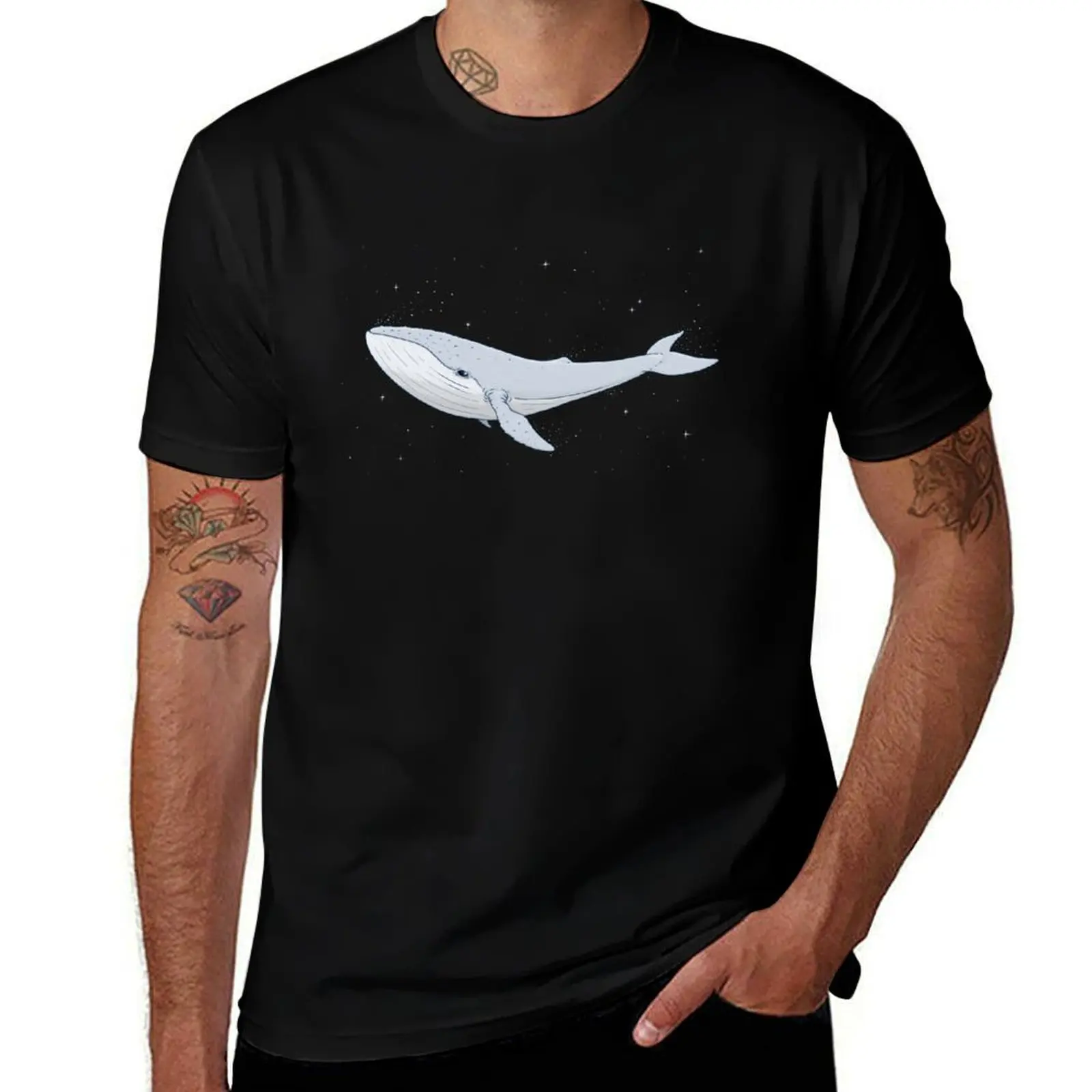 

The Whale In The Night T-Shirt funny t shirts cotton t shirts cotton 100% man t shirts for men T-shirt