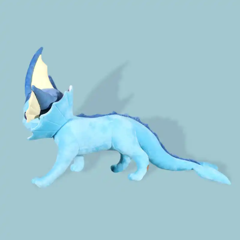 50 ซม.Pokemon Vaporeon ขนาดใหญ่ของเล่นตุ๊กตาอะนิเมะตุ๊กตาหมอนเครื่องประดับผู้ใหญ่เด็กของขวัญวันเกิดของเล่น