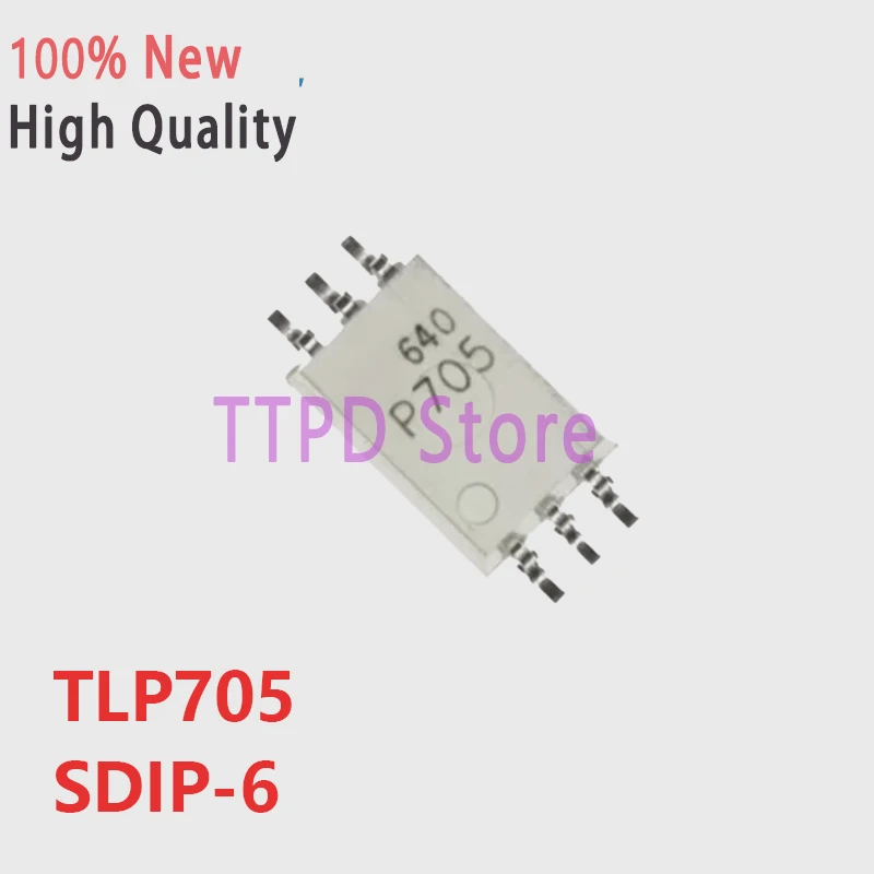 Drive Optocoupler TLP705 0.6A Low Current Output,10M High-speed Drive P705 New TLP705A High Quality