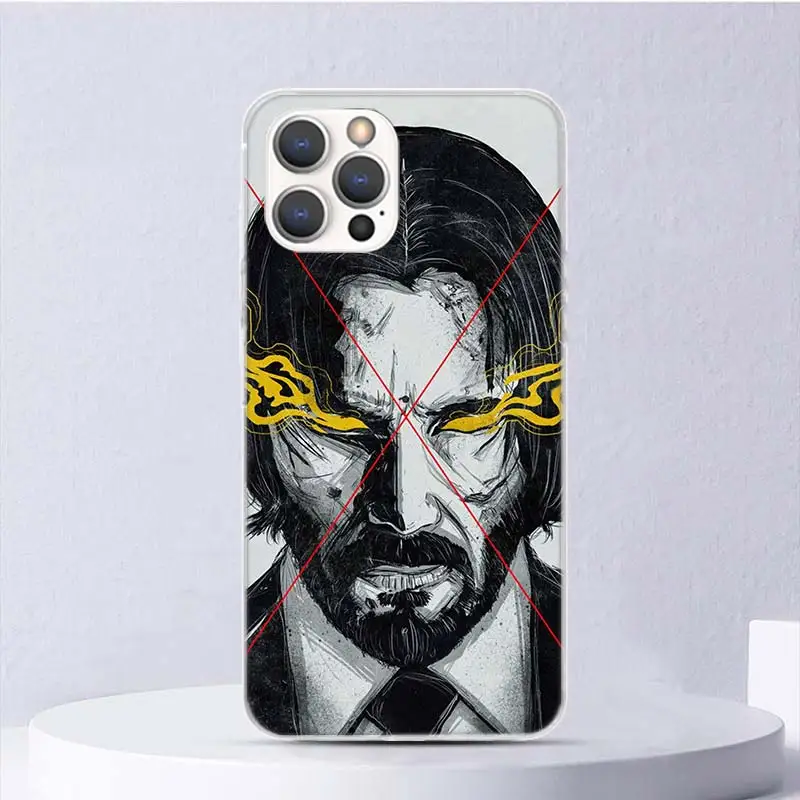 John Wick 4 Movie Soft Case For iPhone 16 17 Air 16E 15 Plus 11 12 13 Mini 14 Pro Max Phone Cover Apple 7 8 SE Coque Funda view 5