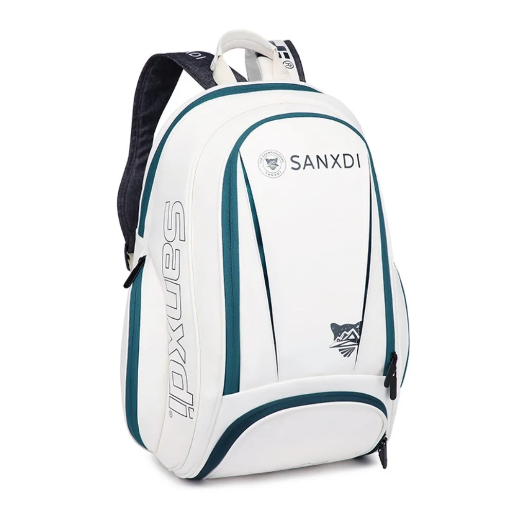 Tennis Racket Bag Sports Storage Bag with Separate Shoe Compartment Backpack for Tennis Badminton Squash Rackets, Balls Sports