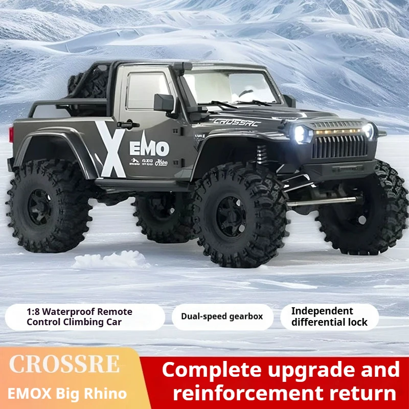 

Crossrc новый Emo X носорог 1:8 моделирование профессиональный радиоуправляемый пульт дистанционного управления полный привод альпинистская модель внедорожника