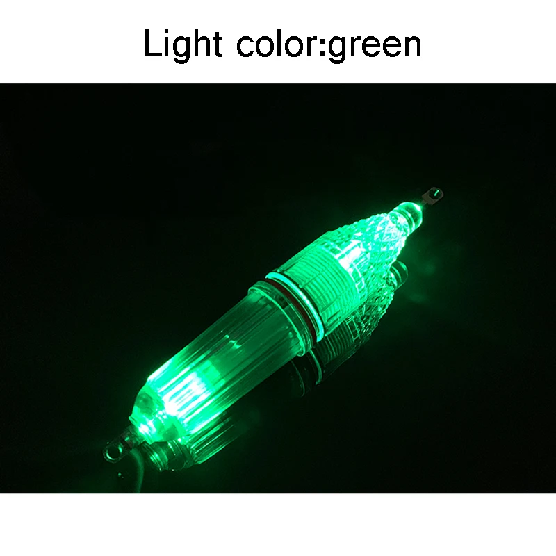 1 Stück LED 14cm Doppelköpfiges Blinkendes Angellicht Unterwasser-Köderlicht für Meeresfischerei Geeignete Angelausrüstung – Detail 5