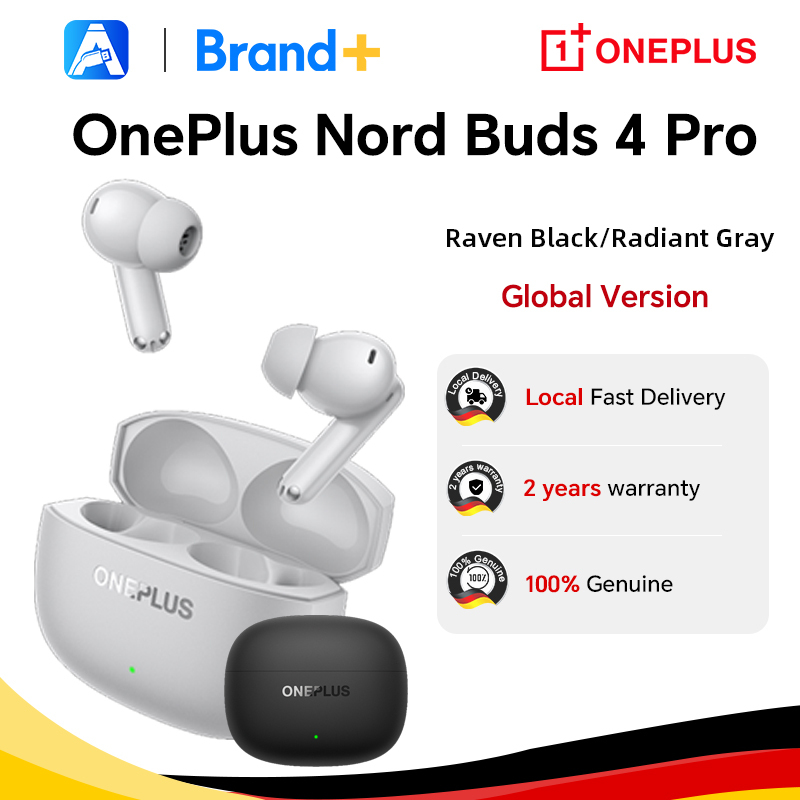 Global Version OnePlus Nord Buds 4 Pro earphone Active Noise Cancellation 54 Hours of Playback Bluetooth 6.0 ear buds