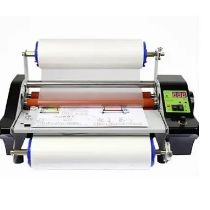 FM360S stepless speed regulation laminating machine electronic temperature control single and sided a heating mode