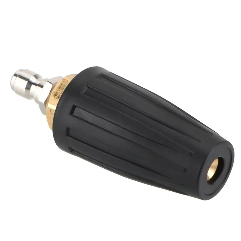 

1pcs with 1/4 " 360 Rotating Turbine Nozzle Sprayquick Connect High-pressure Washer Cleaning Accessories Brass New 2025
