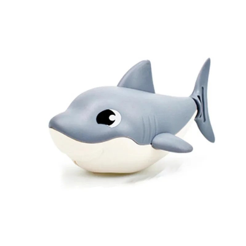 Baby Sommer Cartoon Shark Wasser Spielen Spielzeug mit Wind Up Kette Outdoor Strand Schwimmen Uhrwerk Spielzeug Baby Badezimmer Spielzeug für Kinder