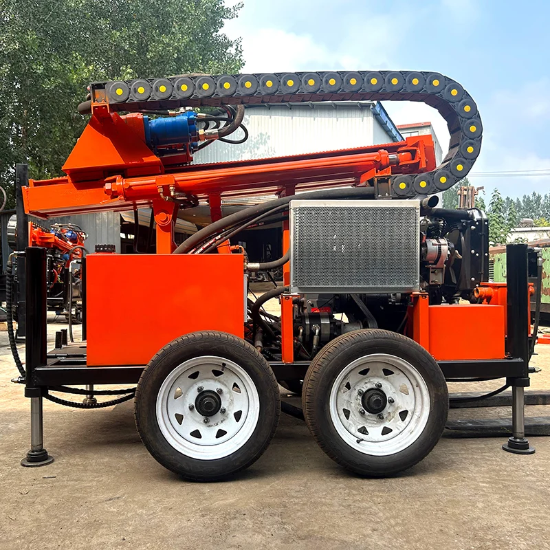 Maßgeschneiderte SM200 Brunnenbohrmaschine Diesel kleine Brunnenbohrmaschine