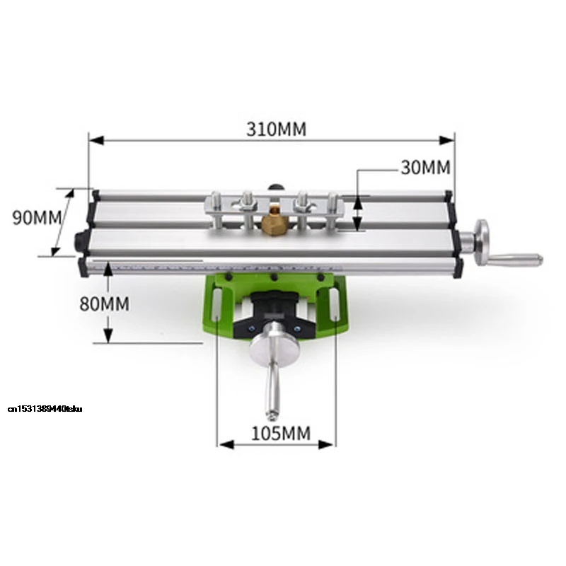 Promotion functional Worktable Bench Drill Vise Fixture Milling Drill Table X and Y-axis Adjustment Coordinate Table For 2025