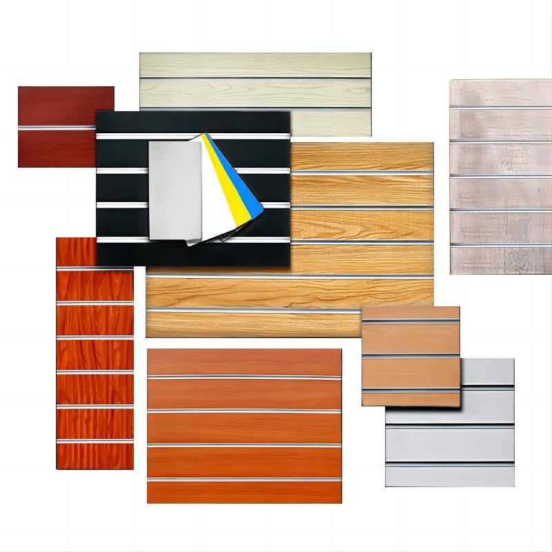 custom.KEWAY Customized black red blue green wood color mdf slatwall panel slat wall board