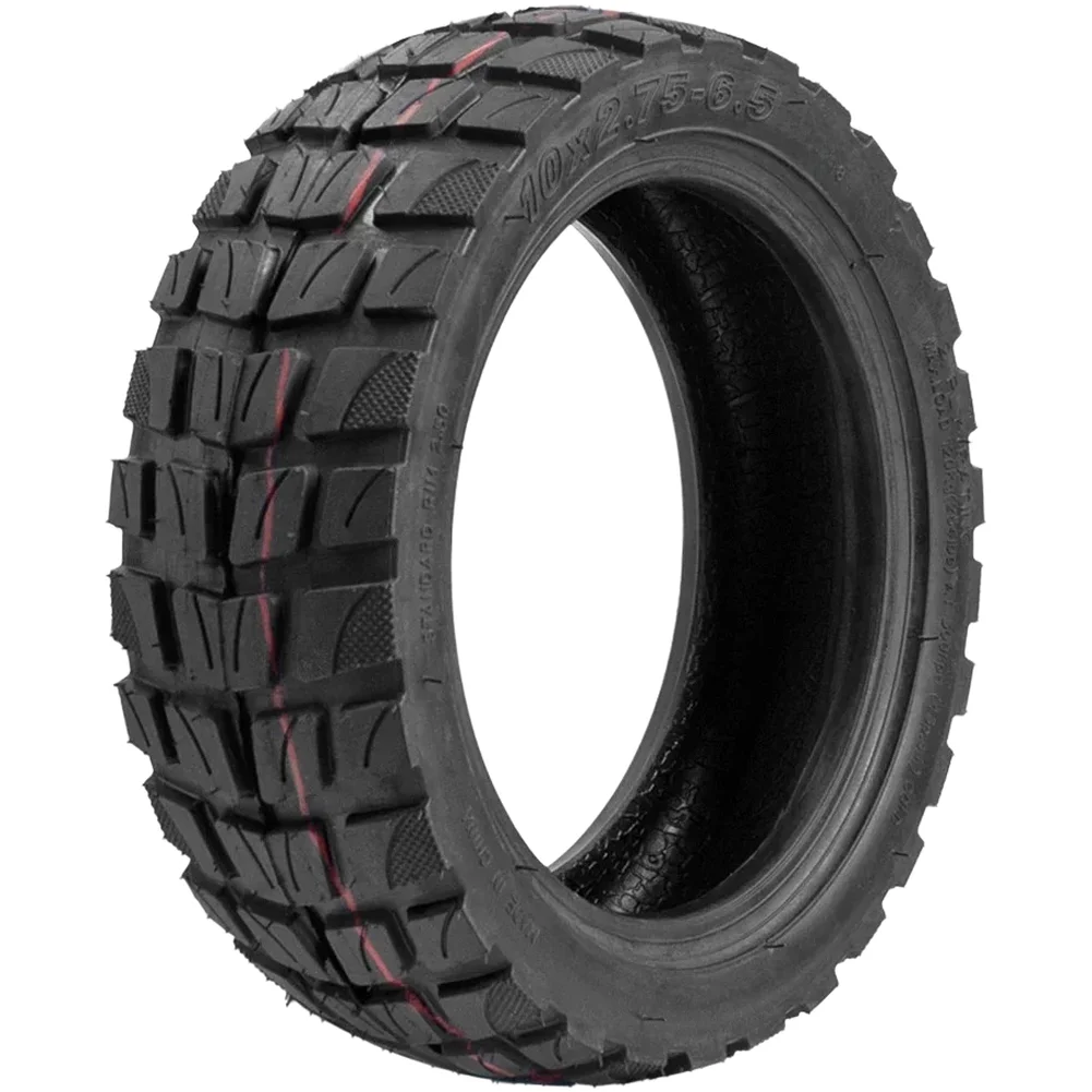 10x2.75-6.5 Tubeless Off Road Tire for Electric Scooter Adult Model Designed for Stability on Loose and Uneven Terrain Types