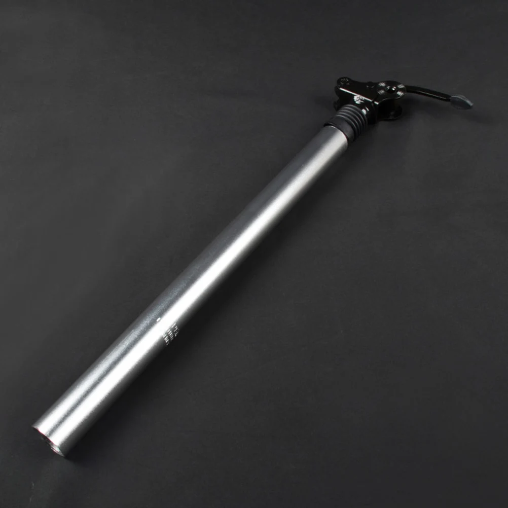 

Electric Bike Seatpost Aluminum Alloy Anodized Finish Adjustable Head Replacement for Mountain Road Downhill Bikes