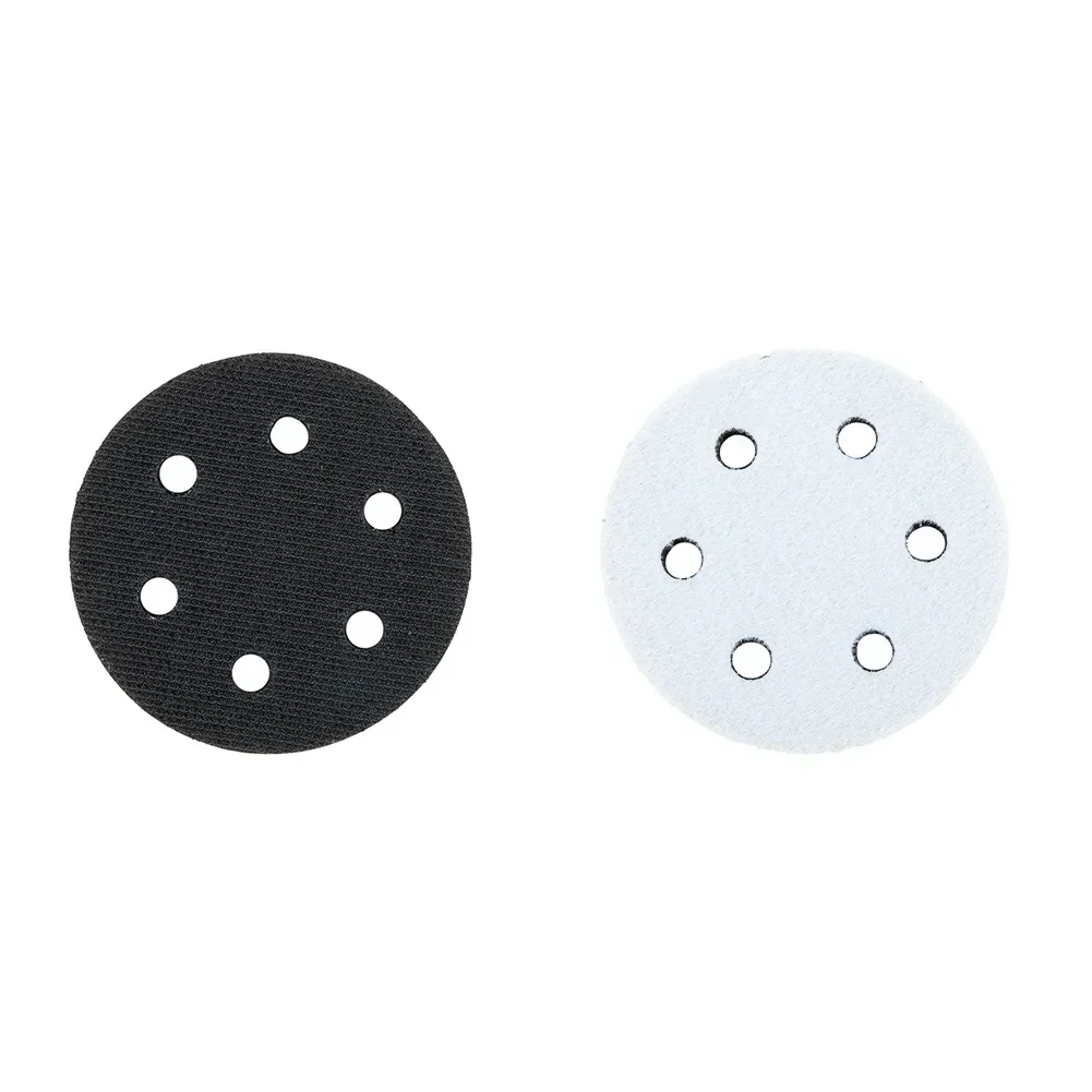 Cushion Buffer Pad Sponge Interface Pad 2PCS 3inch 8mm Cushion Pad For Sanding Pads Kit Sanding Disc Backing Pad