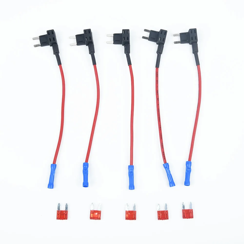 Adapter Fuse holder Blade Circuit For alarms kits For phone kits Mini blade Slpice 12V Soldering Tap Accessory