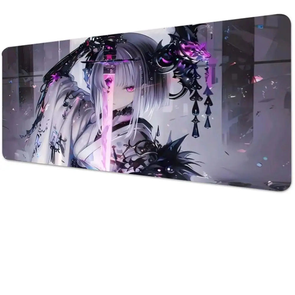 

Japanese-style girl Mouse Pad Multi-Size non-slip Gaming mousepad Gamer E-Sports Mouse Mat Game Mechanical Keyboard XXL Desk Mat