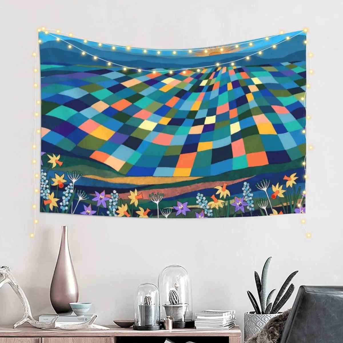 Bright Sun Shiny Day Tapestry Aesthetic Home Decor Carpet On The Wall Decor For Room Tapestry