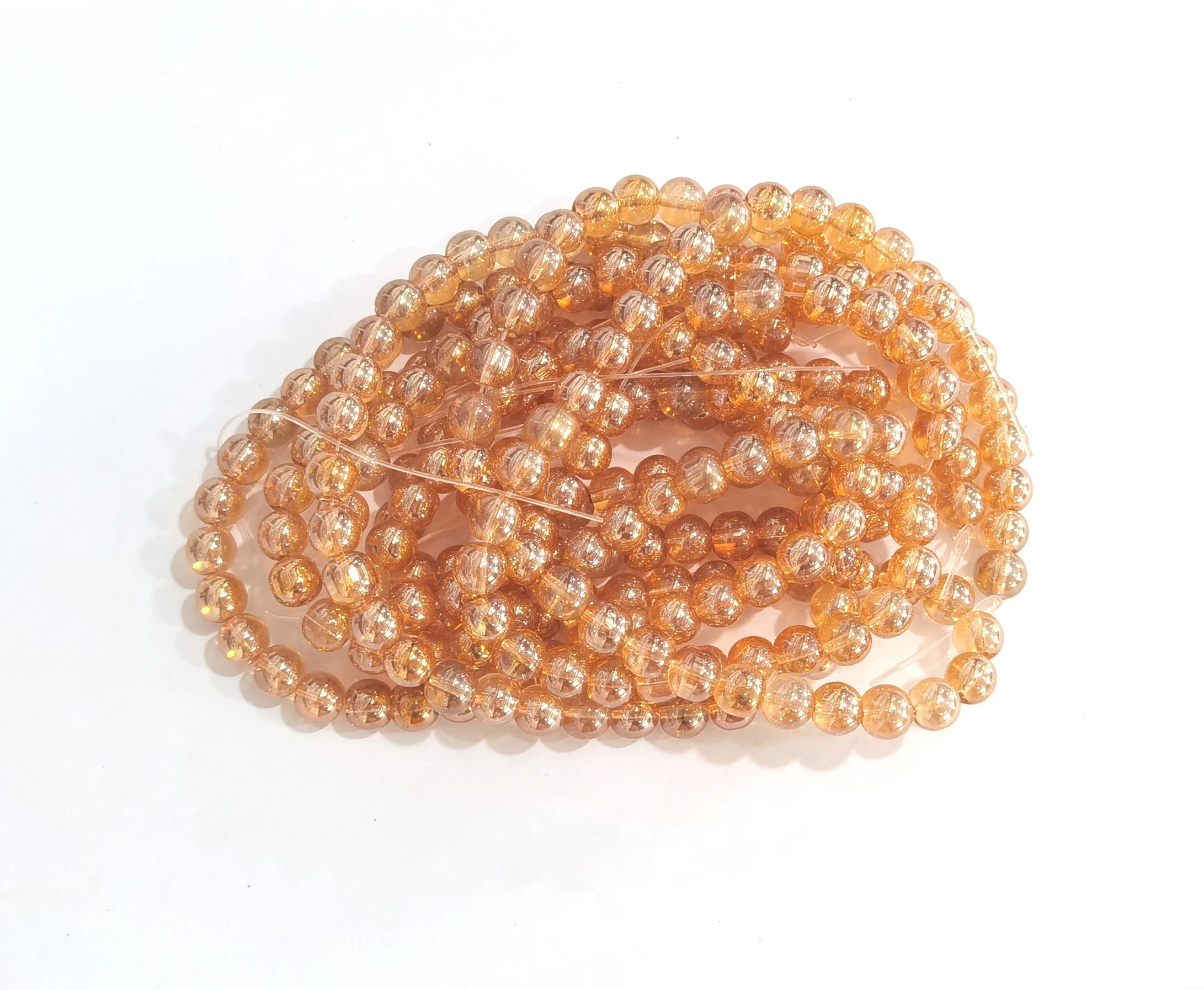 240pcs 10mm  Glass Beads Imitating Ceramics for DIY Bracelet Bangle Making 65 Sorts of Colors Could To Choose