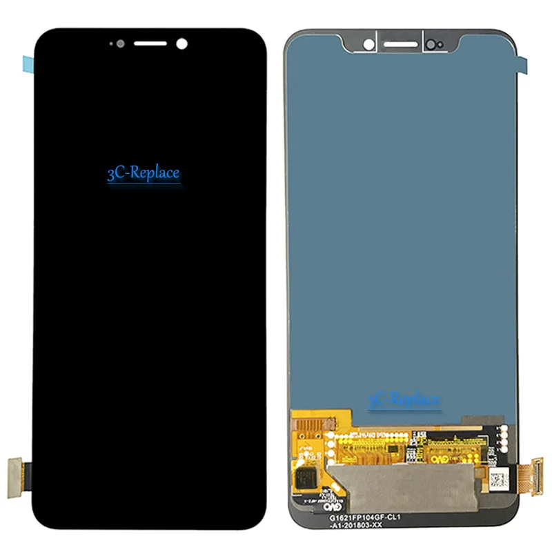 Supor Amoled ZTE akson 9 Pro A2019G Pro A2019 Pro 6.21 LCD ekran