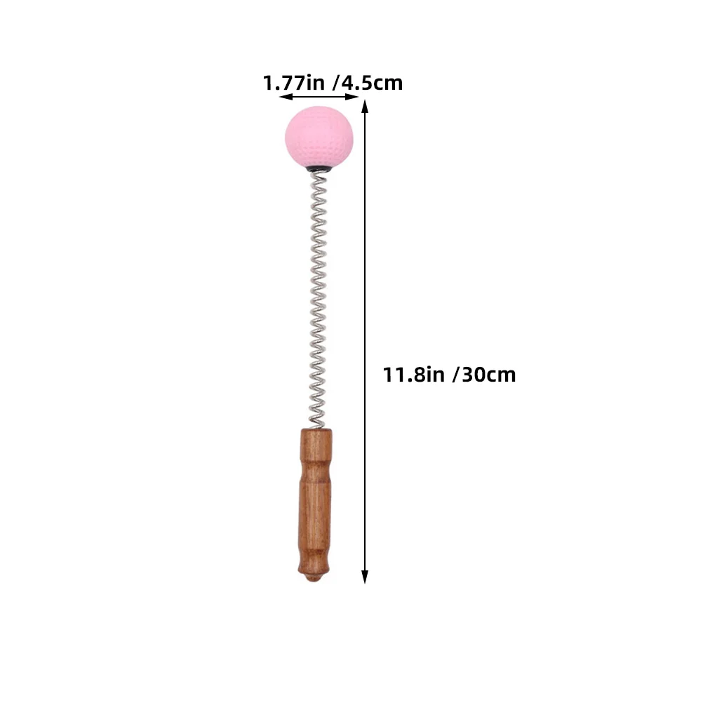 

2 pcs Massager Hammer Cervical Health Stick Home Tool Multi Function Meridians Massage Ergonomic Spring Neck Arm Leg Gift