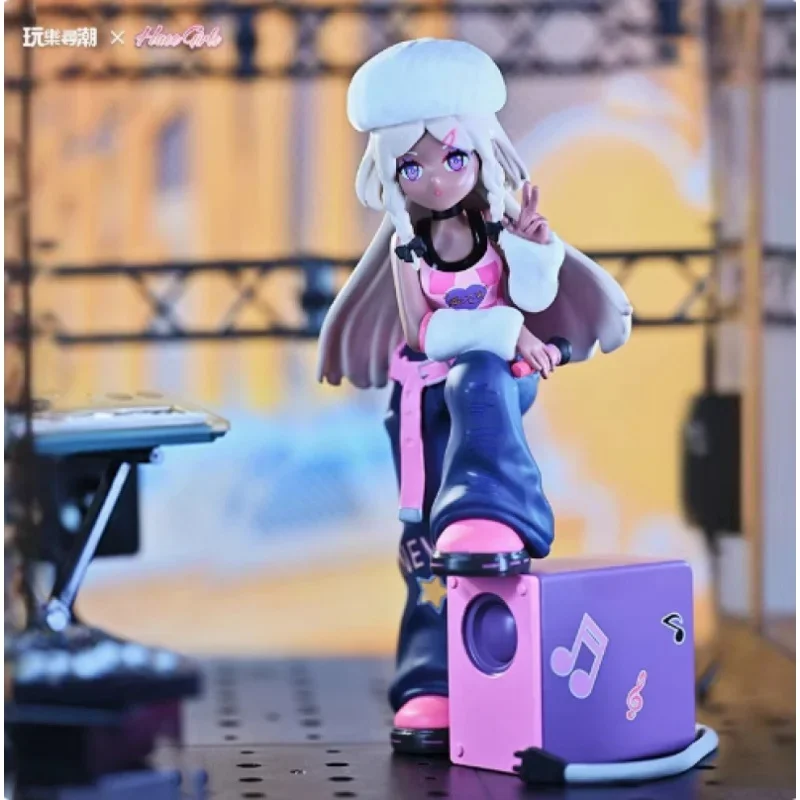 

Haee Girls Singing Stage Series Cute Action Anime Figures Dolls Kawaii Toys Gift figure Toy