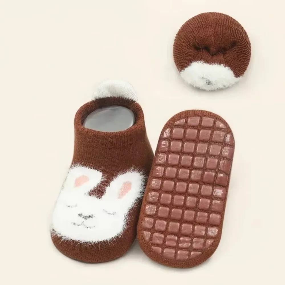 

High Quality Anti Slip Baby Socks Thicken Casual Toddler Socks Cotton Print Thermal Socks for 0-5 Years Baby