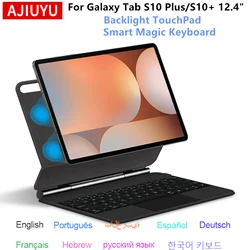 Magic Keyboard Folio For Samsung Galaxy Tab S10+ S10 Plus 12.4 inch Tablet Smart Case SM-X820 SM-X526 X826B keyboard cover