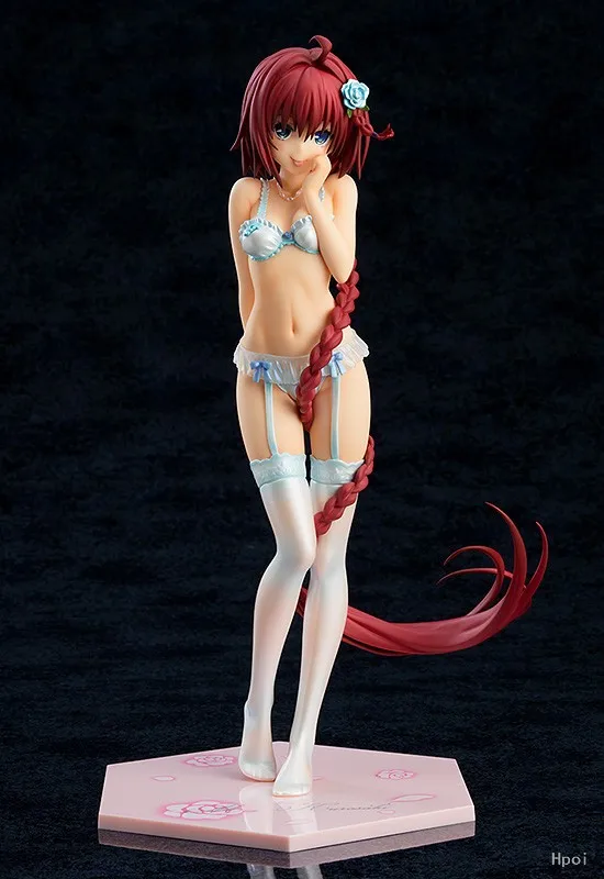 100% Original:To LOVE Kurosaki Meia Delicate Ver.25.5cm PVC Action Figure Anime Figure Model Toys Figure Collection Doll Gift