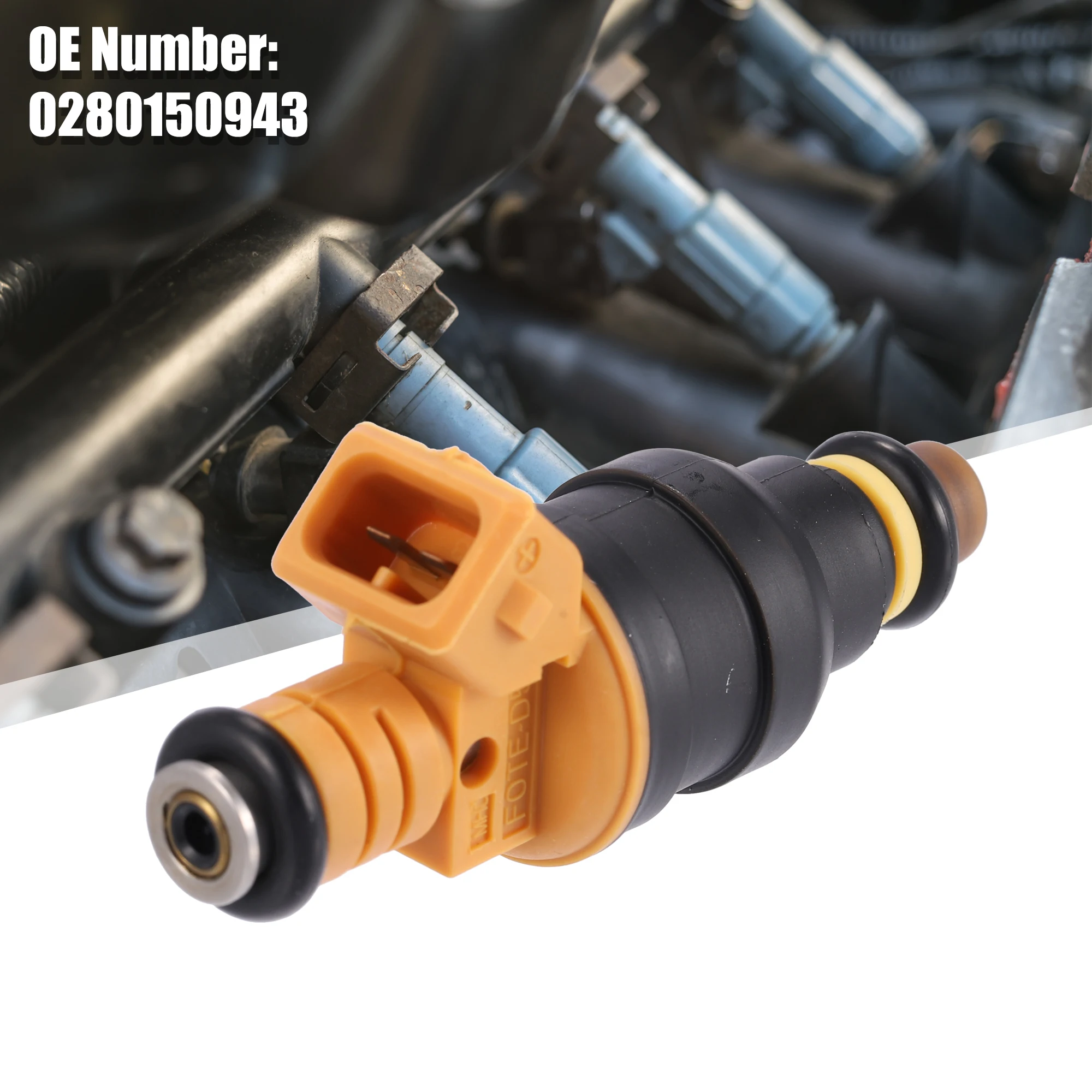 

UXCELL 6 шт. заменяет 0280150943 топливную форсунку для Ford Bronco 5.0L/5.8L V8 93-94