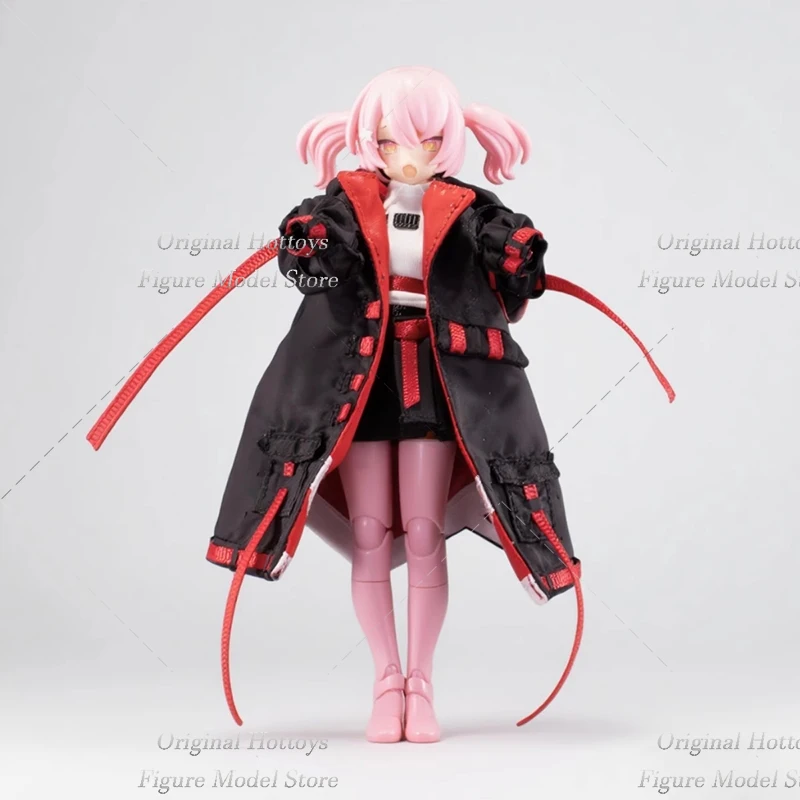 A011 Skala 1/12 Damskie Ubrania Żołnierza Akcesoria Płaszcz Drużyny Pionierów Buty Wojskowe Pasują na 6-calową Figurkę Model Lalki