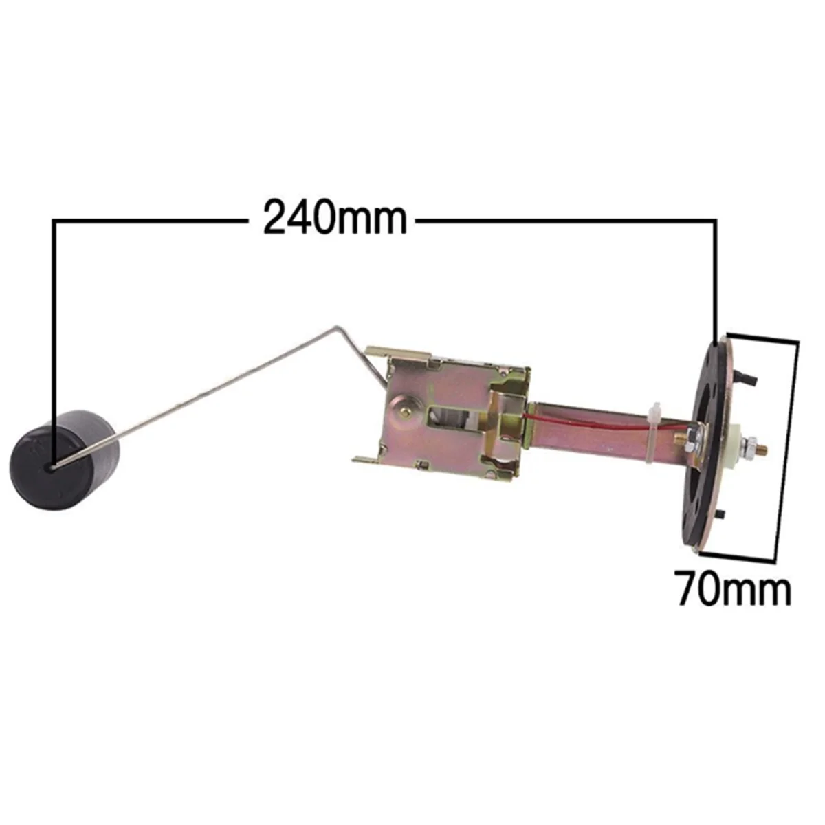 A83Z Depth 240mm Float Sensor Genset Generator Part Liquid Tank Level Switch Meter Water Measuring Instrument