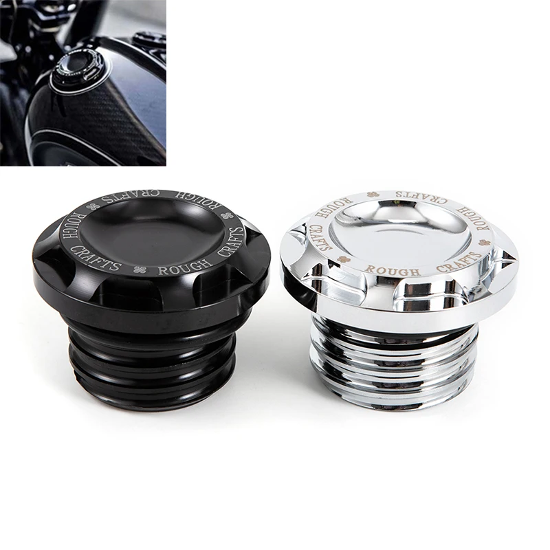 Motorcycle Harley Modified Fuel Tank Cap XL1200 X48 883 Retro Plum Blossom Shaped RC Fuel Tank Cap Switch