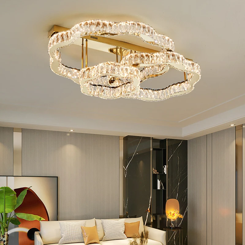 

Украшение дома Подвесные светильники, роскошная хрустальная люстра для гостиной, подвесной светильник для столовой, потолочный светильник, внутреннее освещение