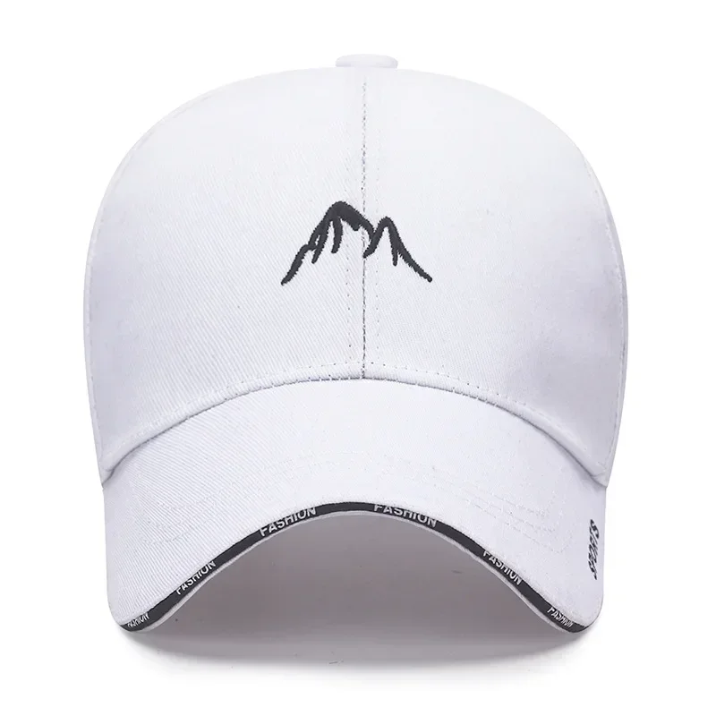 

Baseball Cap Men Women Summer Embroidered Sunshade Snapback Hats for Men Gorros Black White