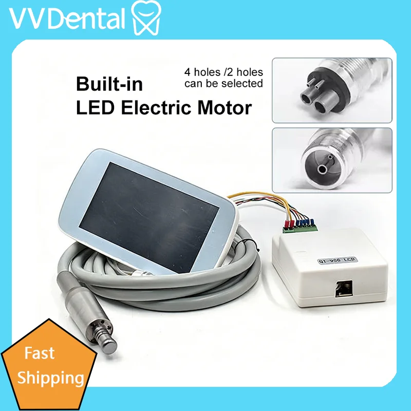 

Dental Brushless Micromotor Built-in LED Electric Micro Motor for Dental Chair Medical Grade Dental Tool Fit 16:1 20:1 1:1 1:5